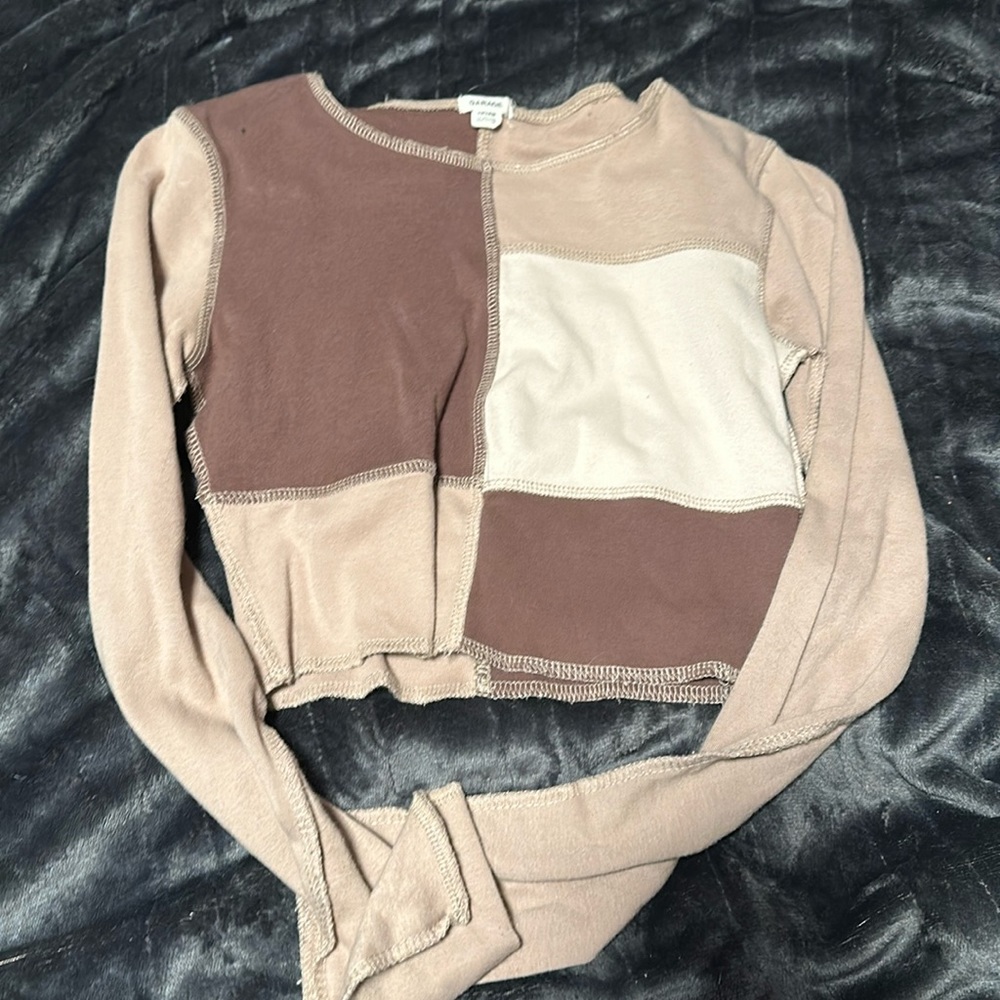 cropped long sleeve